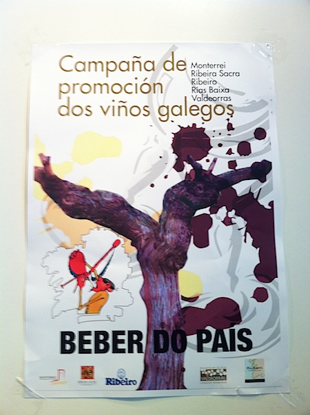 cartel viños galegos